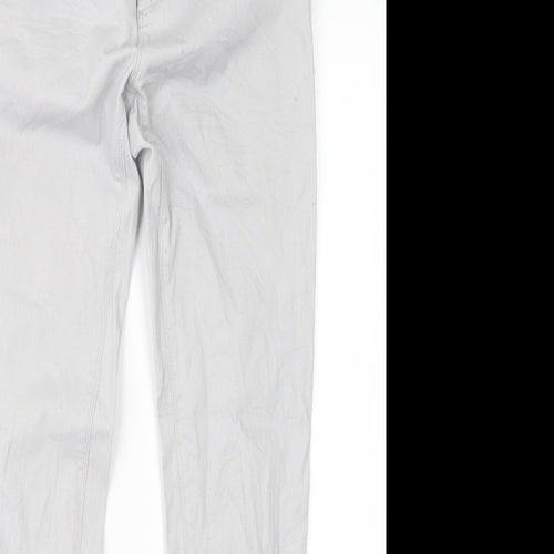 Terranova Womens Grey  Denim Straight Jeans Size S L30 in