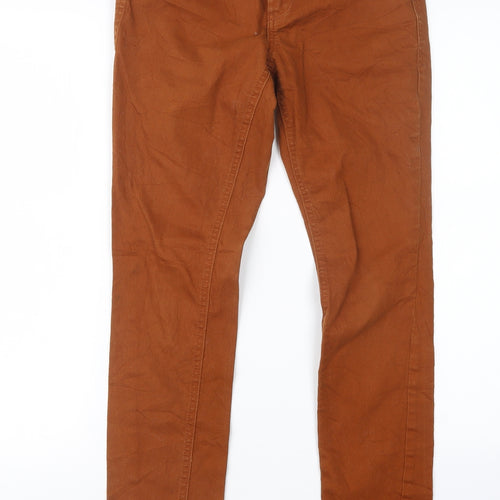FOREVER 21 Womens Brown   Straight Jeans Size 30 in L29 in