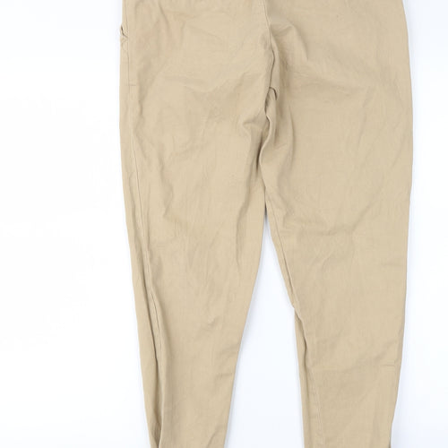 OKAY Womens Beige   Straight Jeans Size 31 in L26.5 in