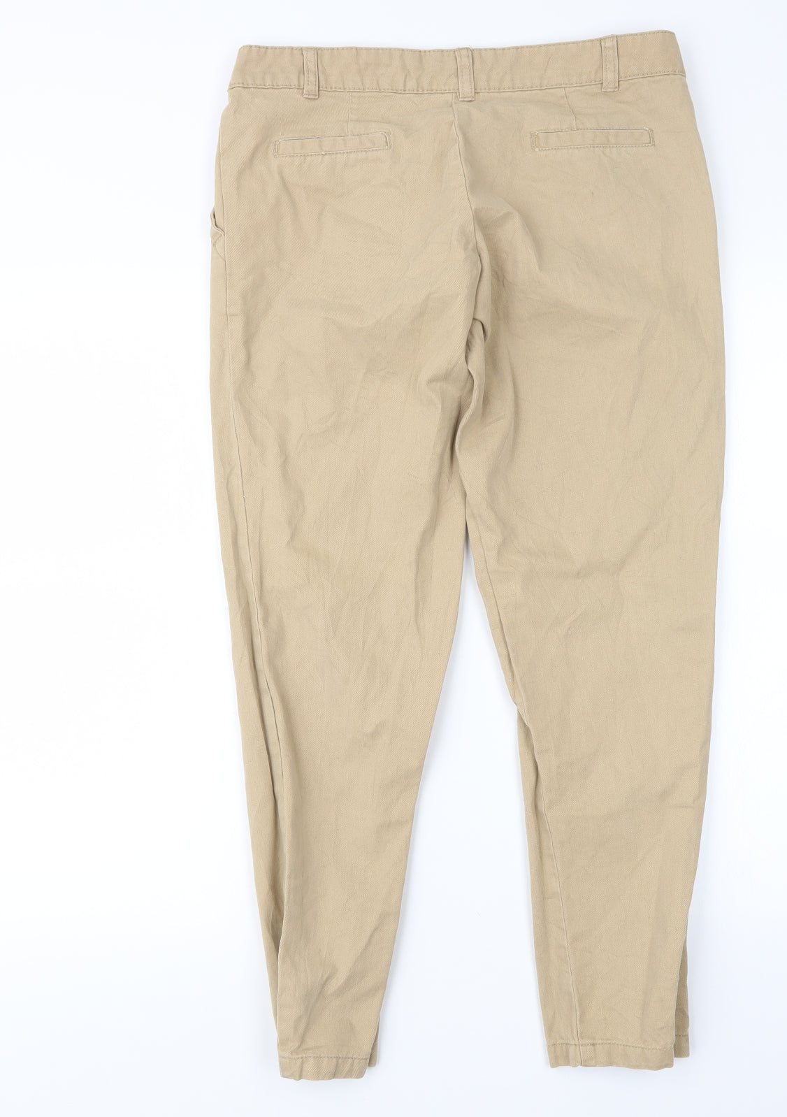 OKAY Womens Beige   Straight Jeans Size 31 in L26.5 in