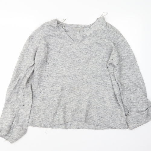 NEXT Womens Grey  Knit Pullover Jumper Size M