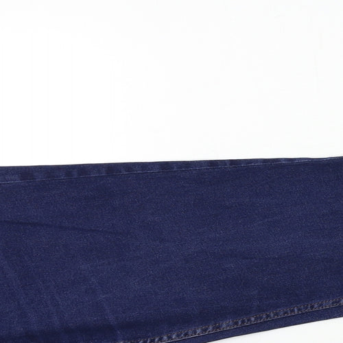Marks and Spencer Womens Blue  Denim Skinny Jeans Size 20 L28 in