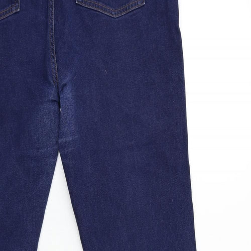 Marks and Spencer Womens Blue  Denim Skinny Jeans Size 20 L28 in