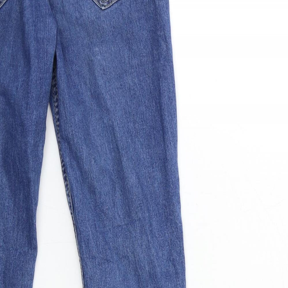 H&M Womens Blue  Denim Skinny Jeans Size 26 in L27 in