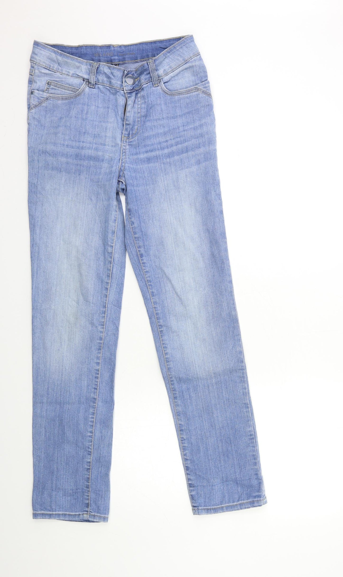 Stooker Womens Blue  Denim Straight Jeans Size 10 L30 in
