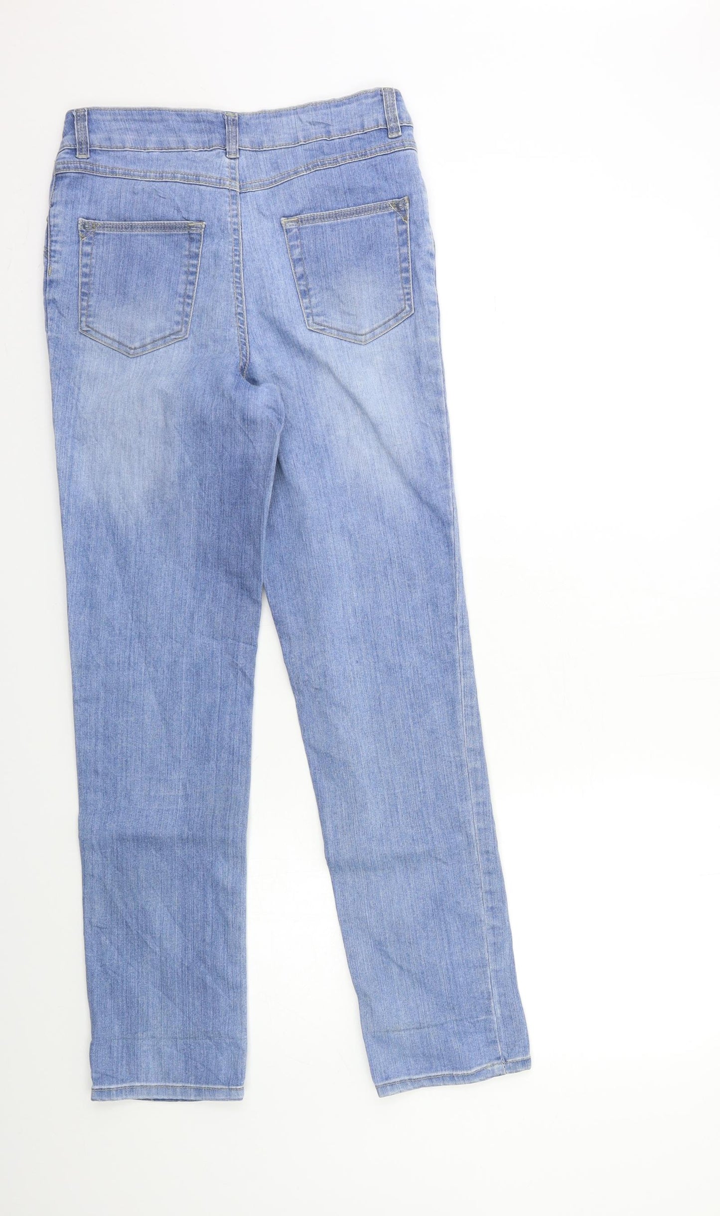 Stooker Womens Blue  Denim Straight Jeans Size 10 L30 in