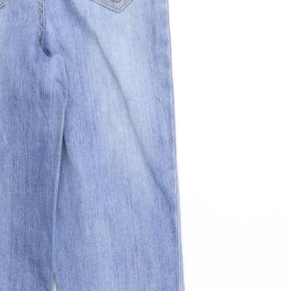Stooker Womens Blue  Denim Straight Jeans Size 10 L30 in