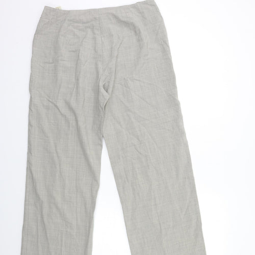BHS Womens Grey   Trousers  Size 16 L20 in