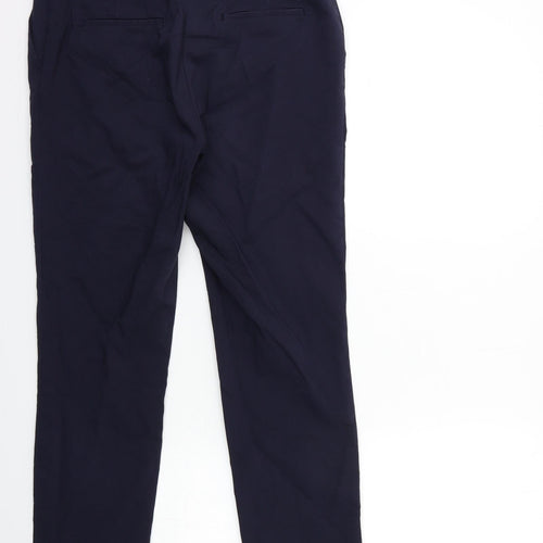 H&M Womens Blue   Trousers  Size 10 L28 in