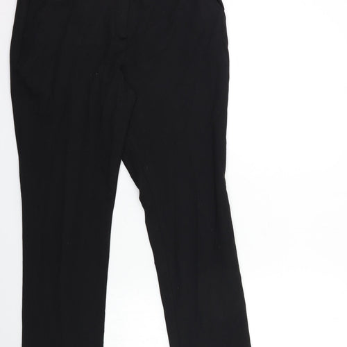 Marks and Spencer Womens Black   Trousers  Size 14 L26 in