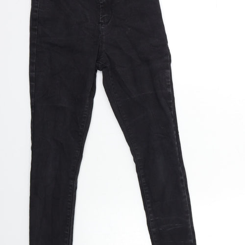 Denim & Co. Womens Black  Denim Skinny Jeans Size 12 L25 in