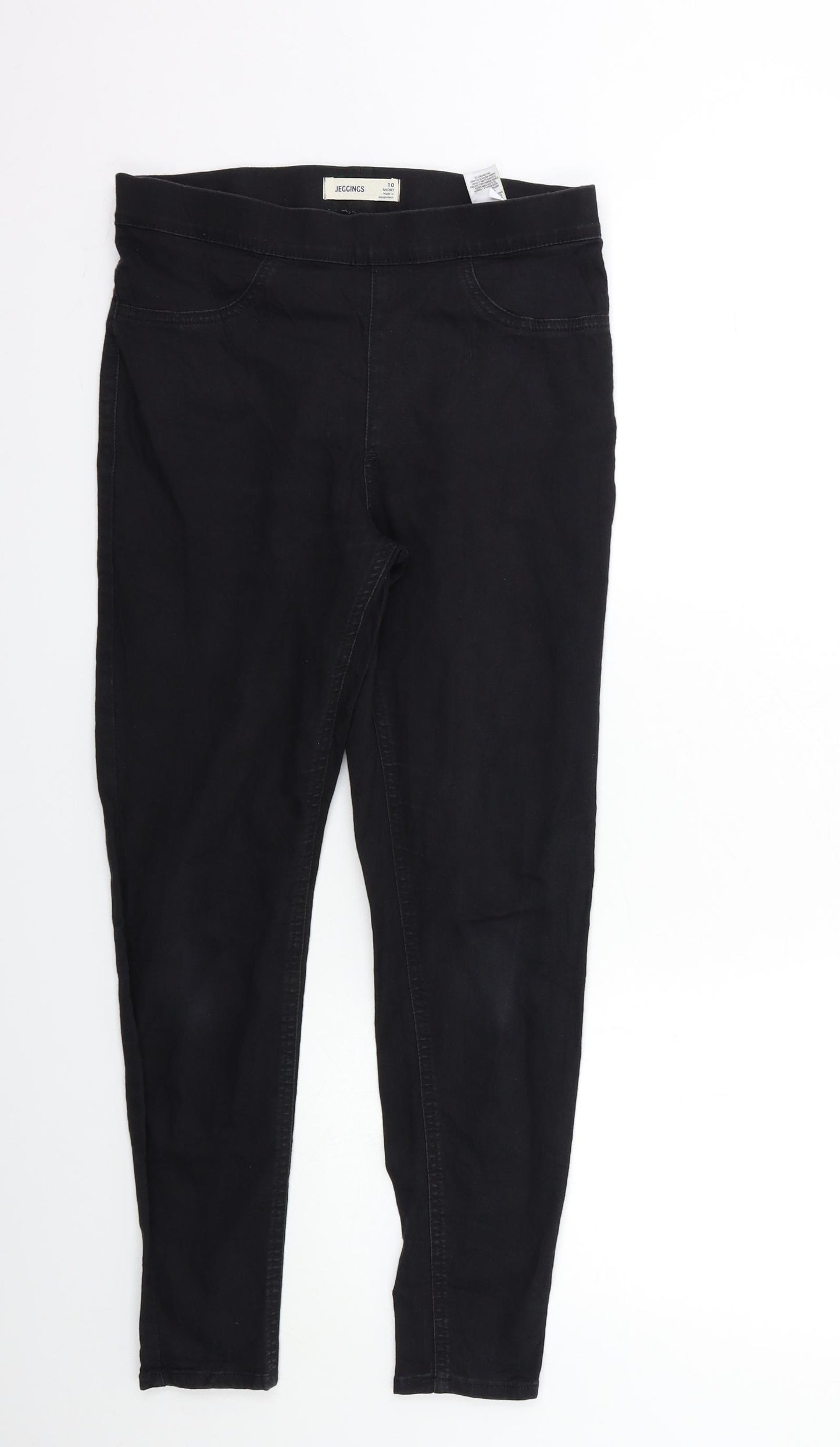 Marks and Spencer Womens Black  Denim Jegging Jeans Size 10 L26 in