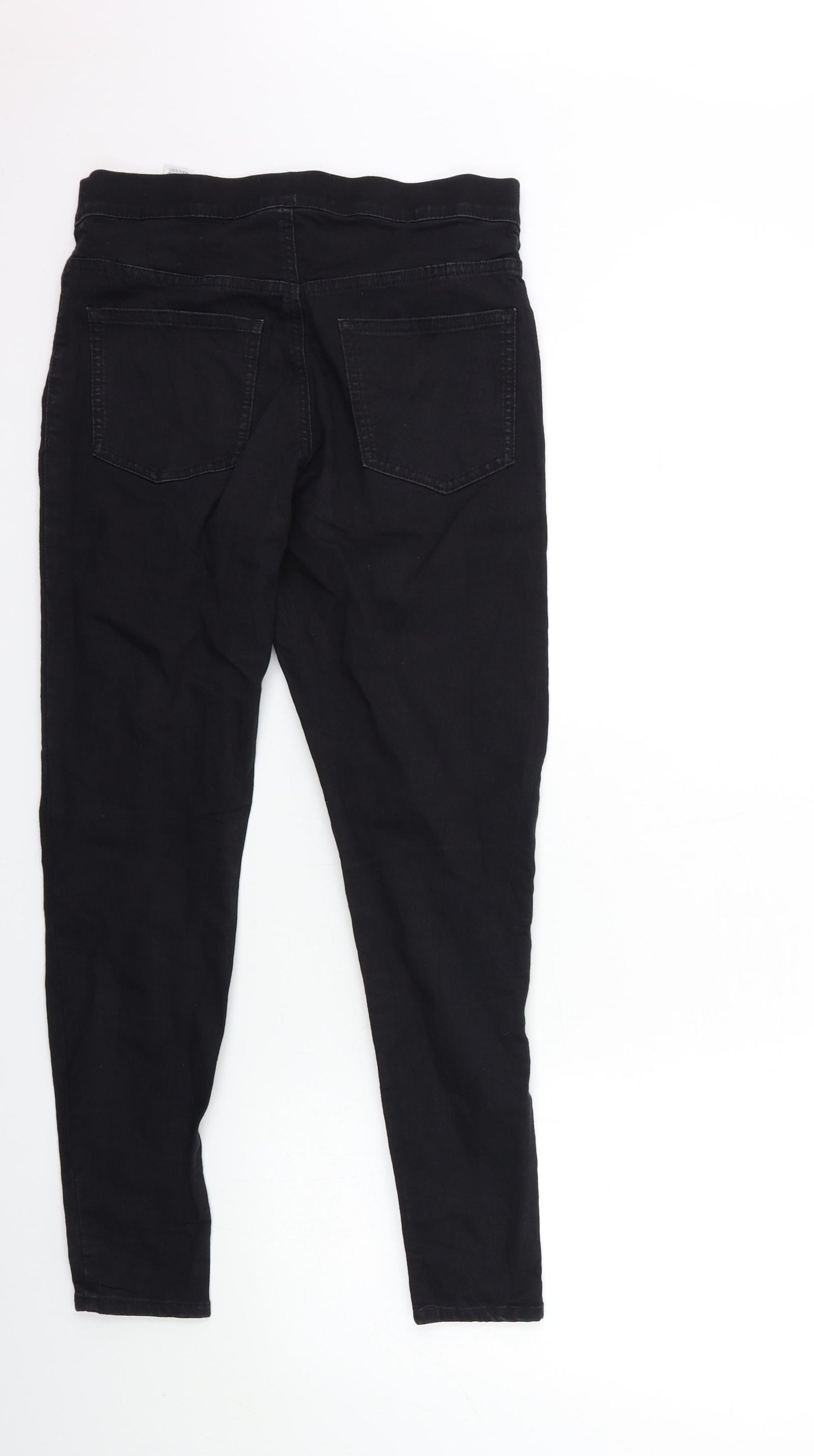 Marks and Spencer Womens Black  Denim Jegging Jeans Size 10 L26 in