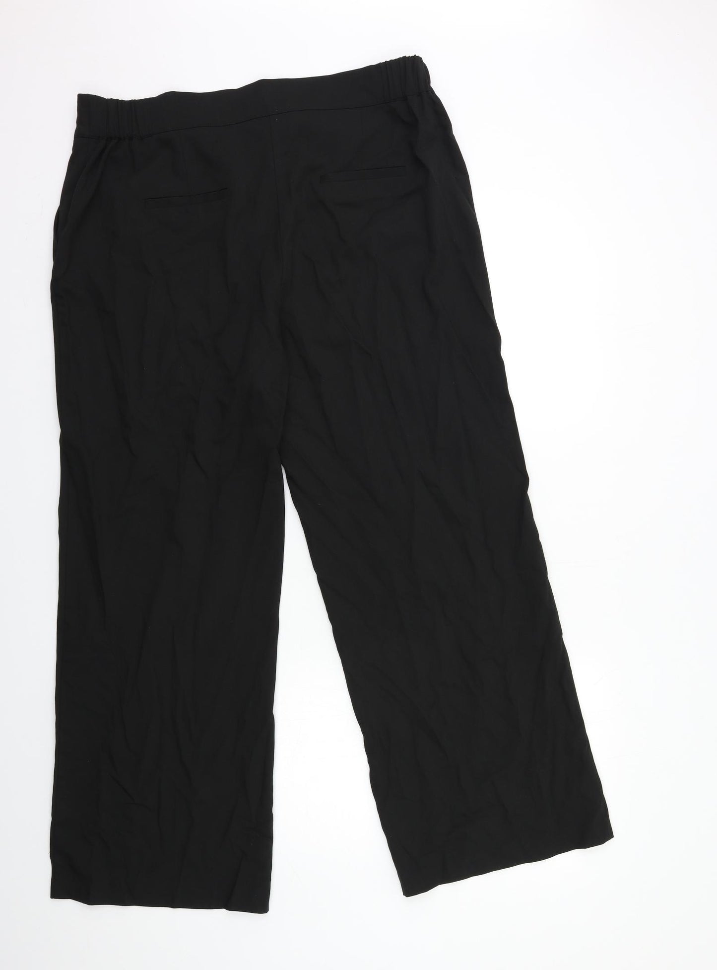 Capsule Womens Black   Trousers  Size 16 L28 in