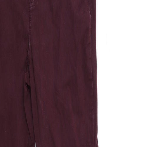 F&F Womens Red   Snow Pants Trousers Size 10 L28 in
