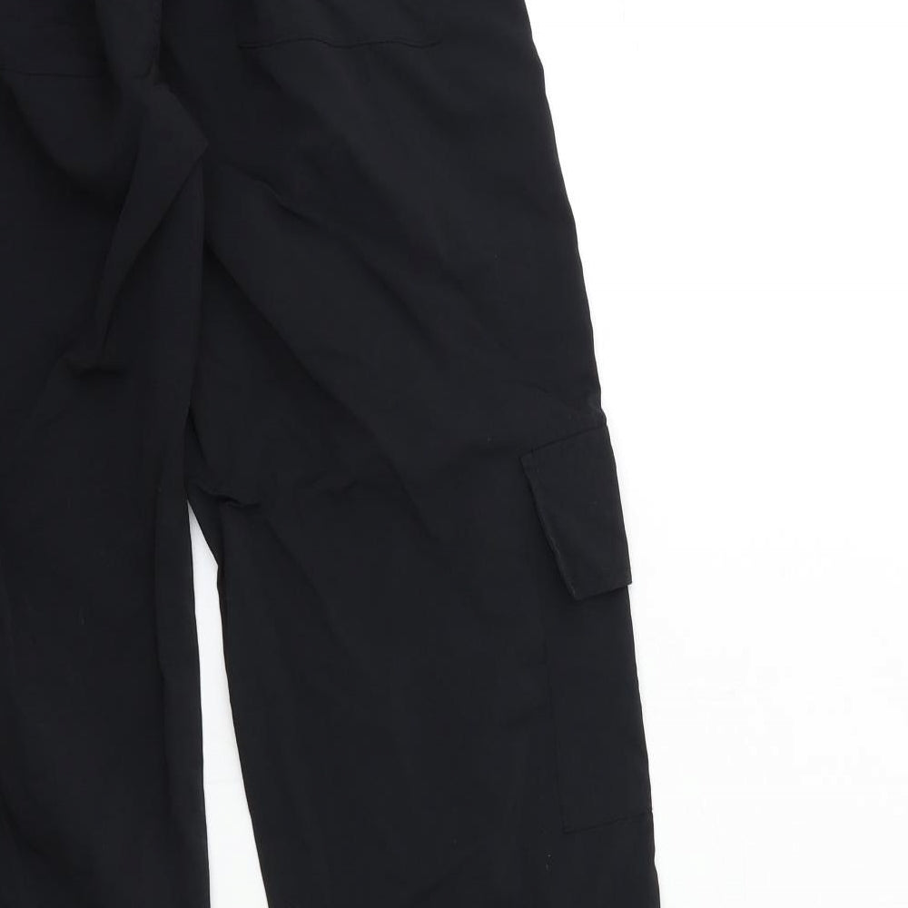 Zumba Womens Black   Cargo Trousers Size S L28 in