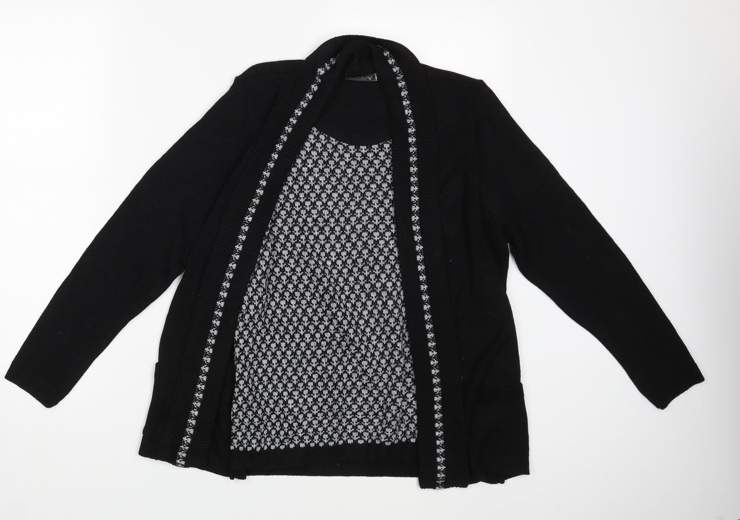 Envy Womens Black   Pullover Jumper Size S