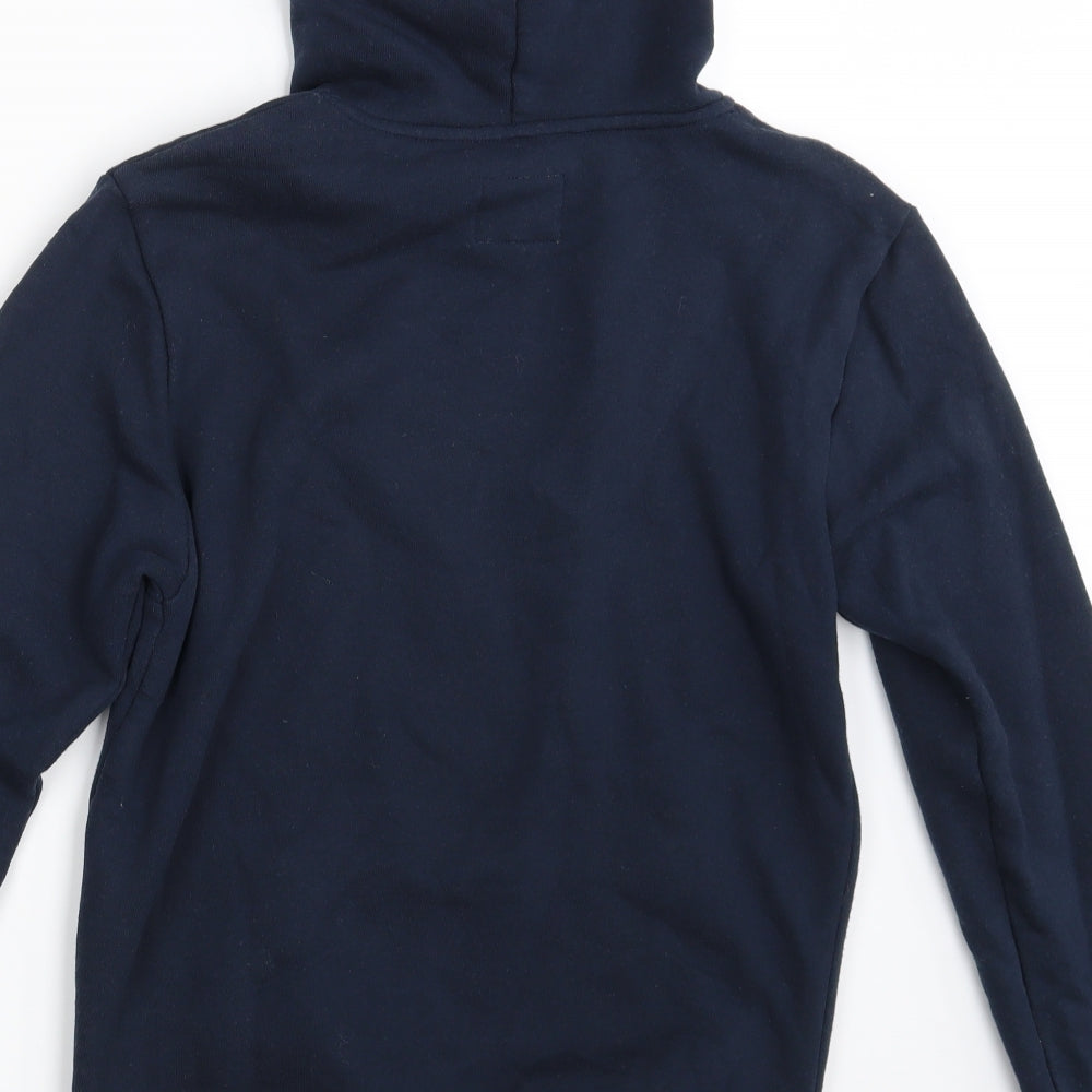 Cedar Wood State Mens Blue   Pullover Hoodie Size XS