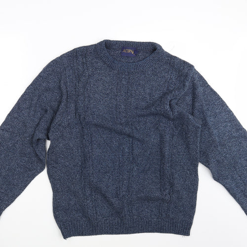 Acorn Mens Blue   Pullover Jumper Size XL