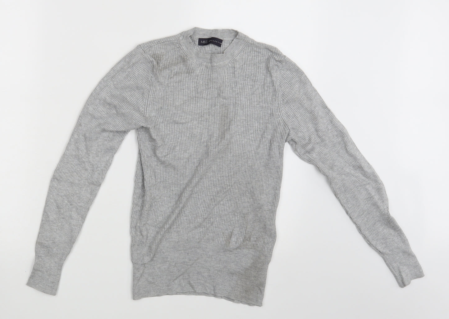 N&S Womens Grey   Pullover Jumper Size 10