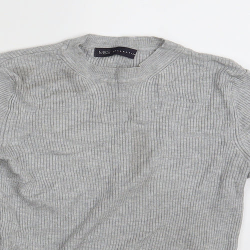 N&S Womens Grey   Pullover Jumper Size 10