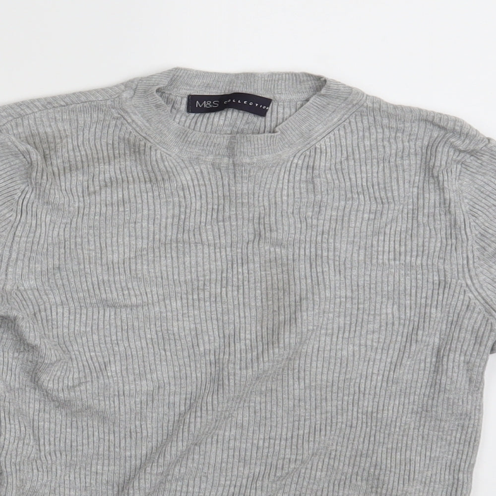 N&S Womens Grey   Pullover Jumper Size 10