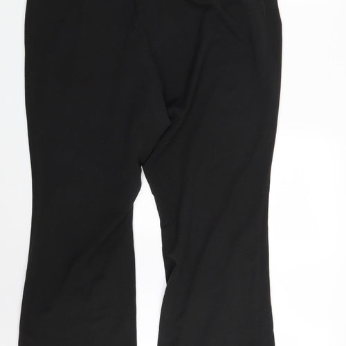 Label Be  Womens Black   Dress Pants Trousers Size 22 L30 in