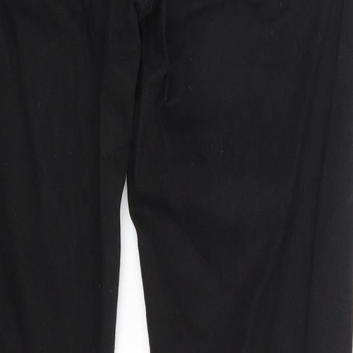 NVY Womens Black  Denim Skinny Jeans Size 12 L29 in