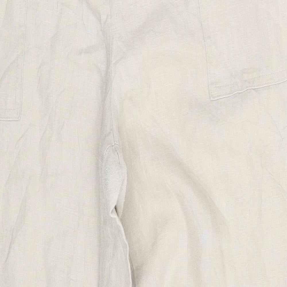 Principles Womens Ivory   Sweatpants Trousers Size 14 L28 in