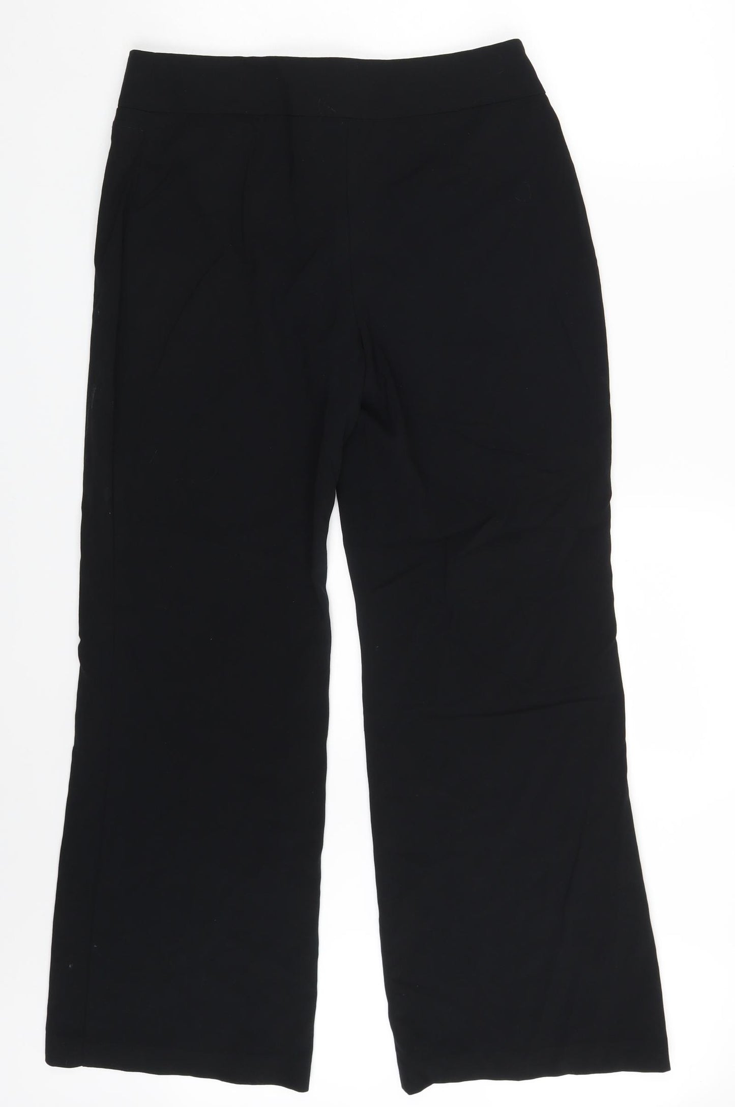 M&S Womens Black   Dress Pants Trousers Size 12 L29 in