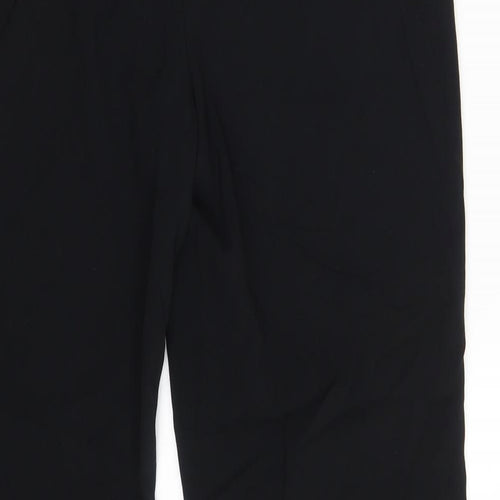 M&S Womens Black   Dress Pants Trousers Size 12 L29 in