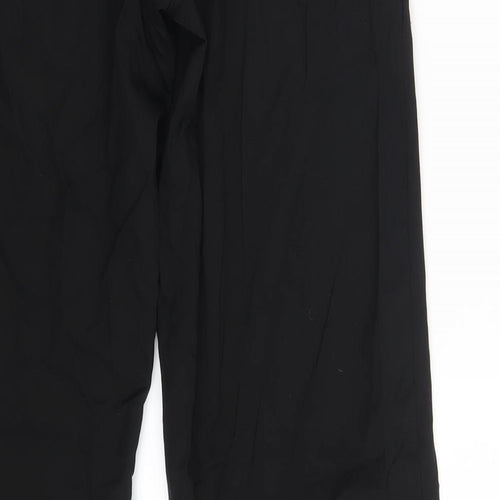 PUMA Womens Black   Sweatpants Trousers Size 10 L31 in