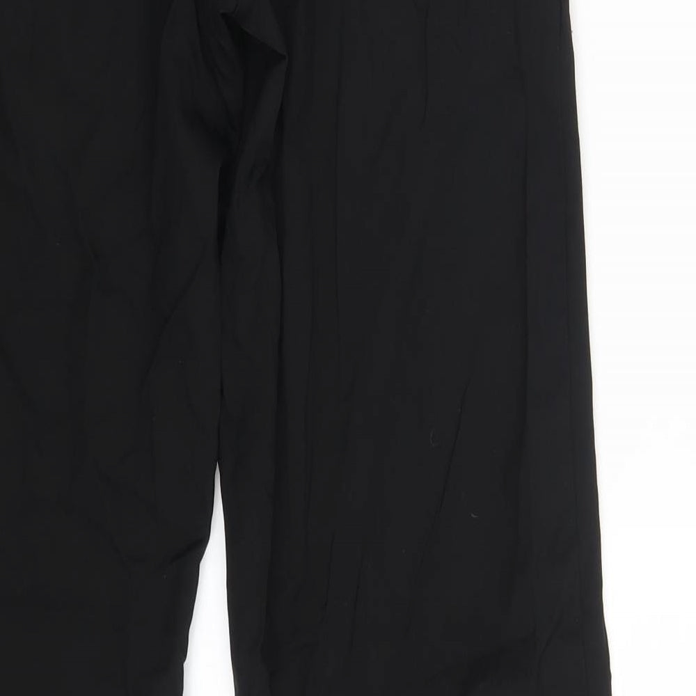 PUMA Womens Black   Sweatpants Trousers Size 10 L31 in