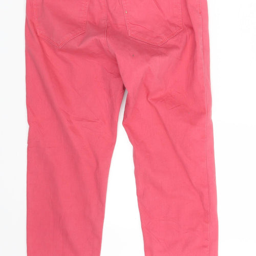 Esprit Womens Pink  Denim Capri Jeans Size 10 L24.5 in