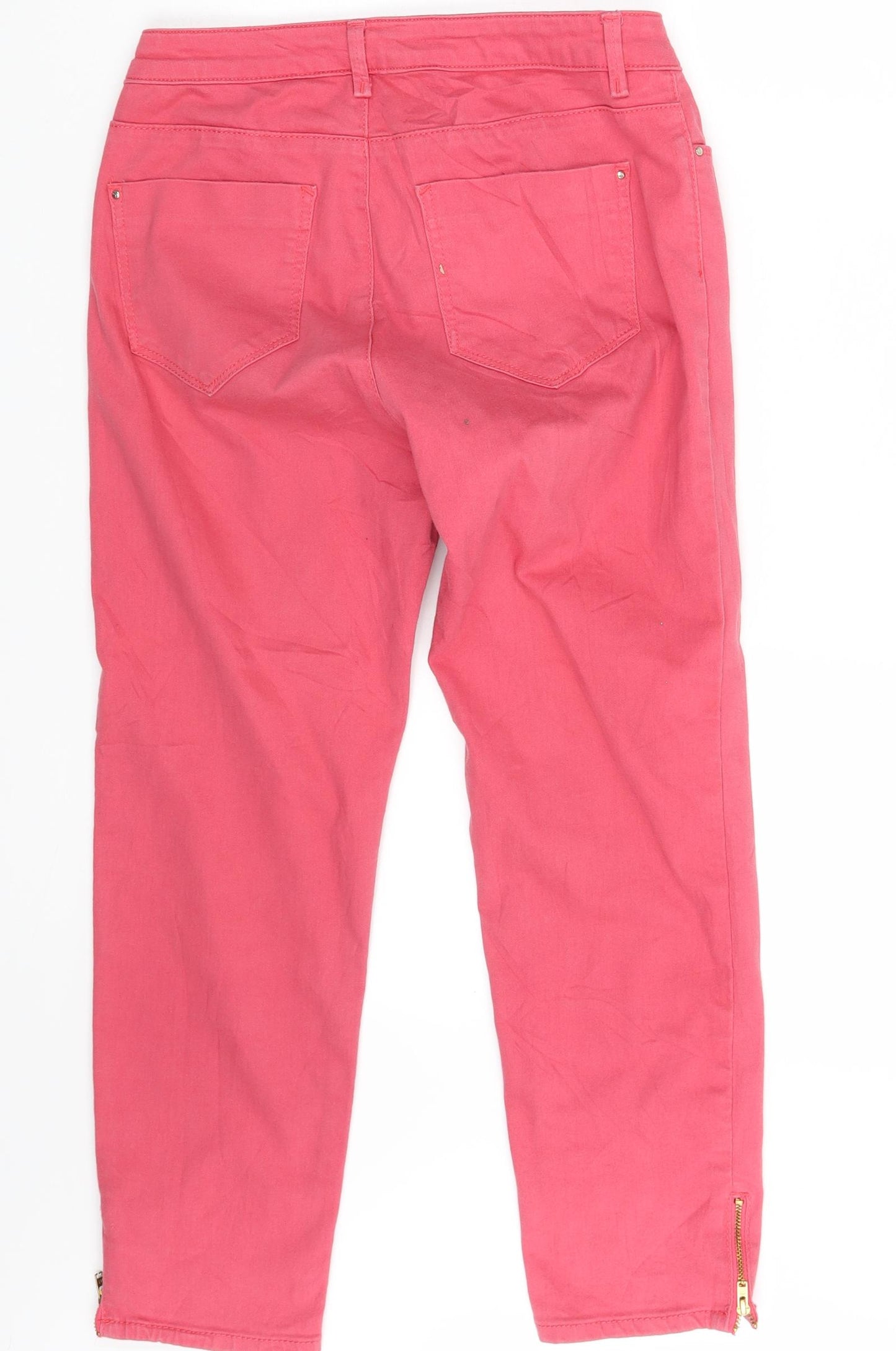 Esprit Womens Pink  Denim Capri Jeans Size 10 L24.5 in