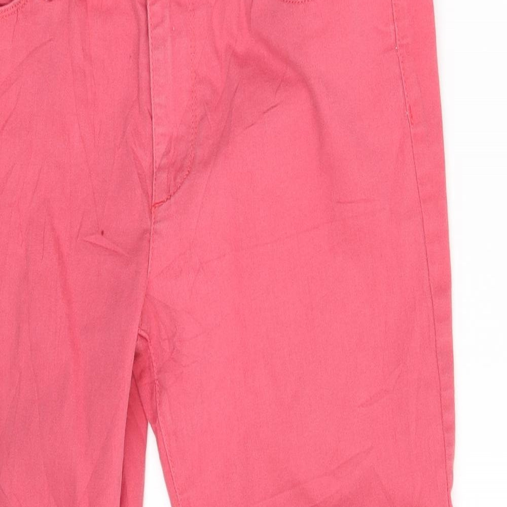 Esprit Womens Pink  Denim Capri Jeans Size 10 L24.5 in