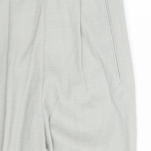 M&S Womens Green   Chino Trousers Size 12 L26 in