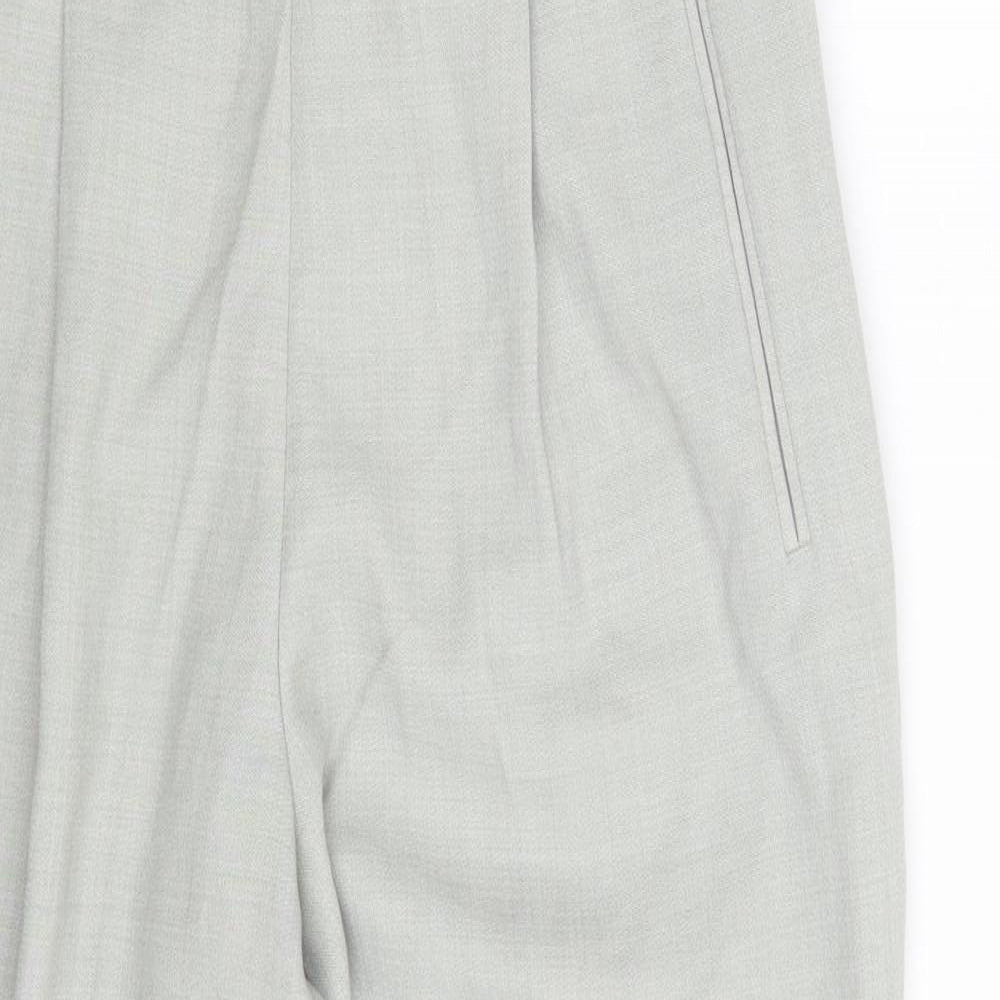 M&S Womens Green   Chino Trousers Size 12 L26 in