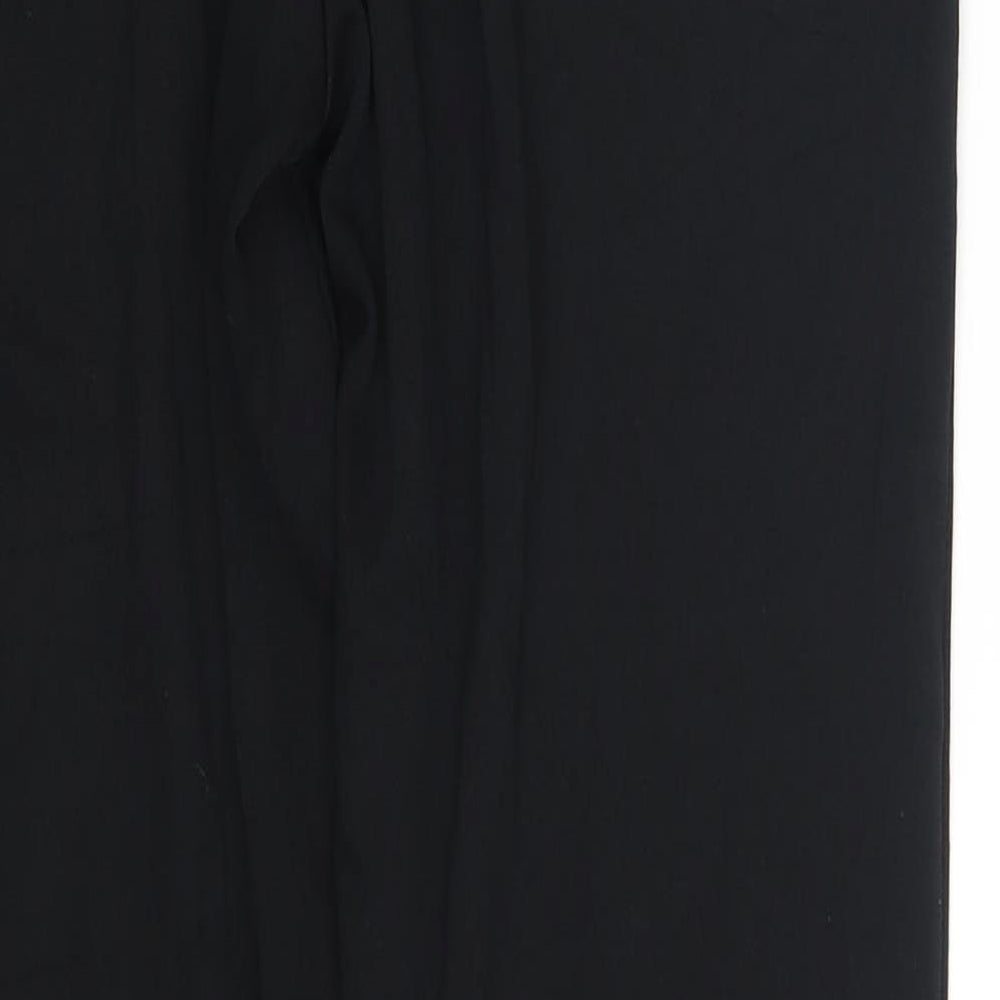 M&S Womens Black   Jogger Trousers Size 12 L32 in