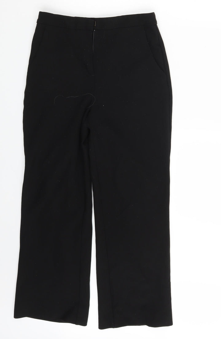 Hallhuber Womens Black Dress Pants Trousers Size 6 L25 in