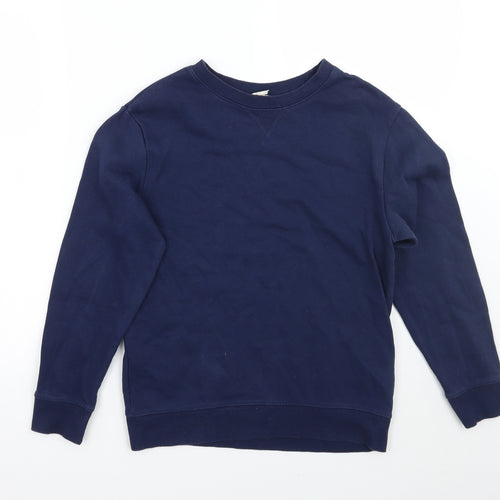H&M Boys Blue   Pullover Jumper Size 7-8 Years