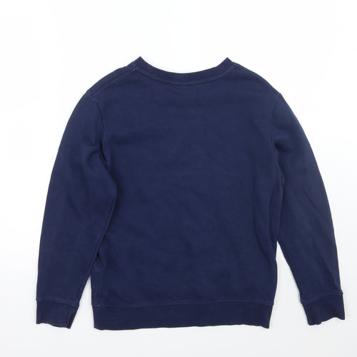 H&M Boys Blue   Pullover Jumper Size 7-8 Years