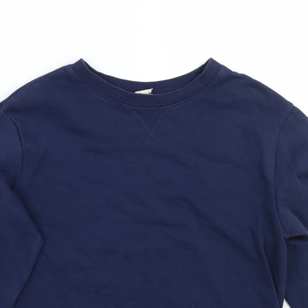 H&M Boys Blue   Pullover Jumper Size 7-8 Years