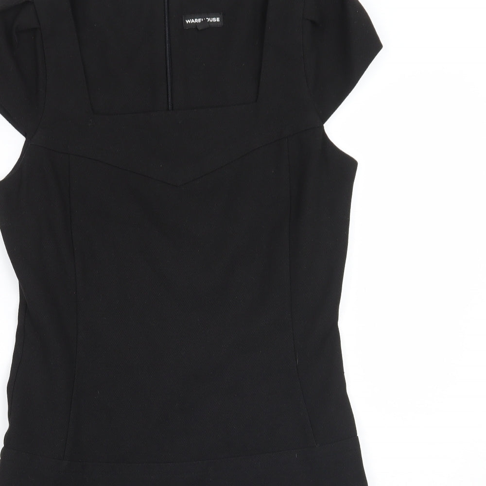 Warehouse Womens Black   A-Line  Size 10