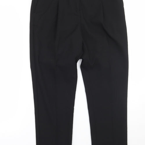 NEXT Womens Black   Trousers  Size 10 L24 in