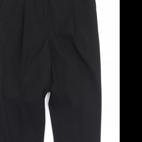 NEXT Womens Black   Trousers  Size 10 L24 in