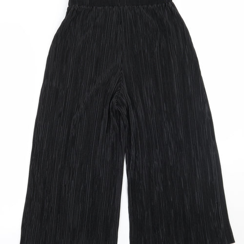 Zara Womens Black   Capri Trousers Size XS L24 in