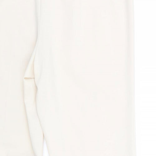 Artigiano Womens Beige   Trousers  Size 16 L28 in