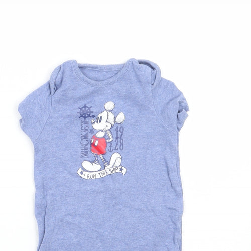 Disney Baby Blue   Babygrow One-Piece Size 6-9 Months