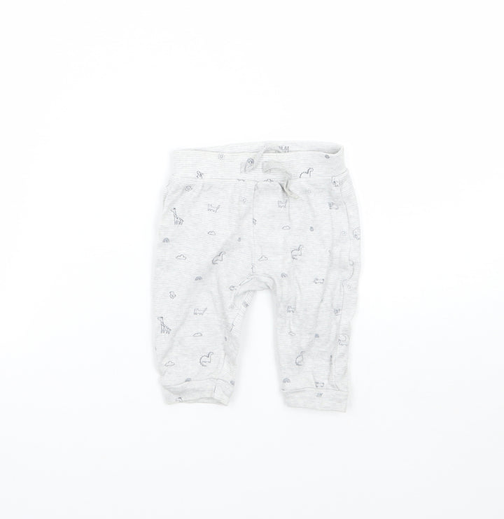 George Baby Grey Sweatpants Trousers Size 3-6 Months
